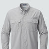 Columbia Fishing Shirt - Cool Grey- embroidery
