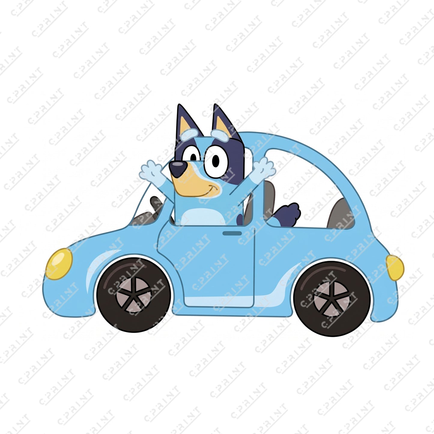 BLUEY CUT OUT