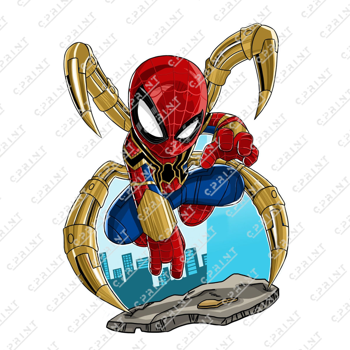 Spiderman cutout