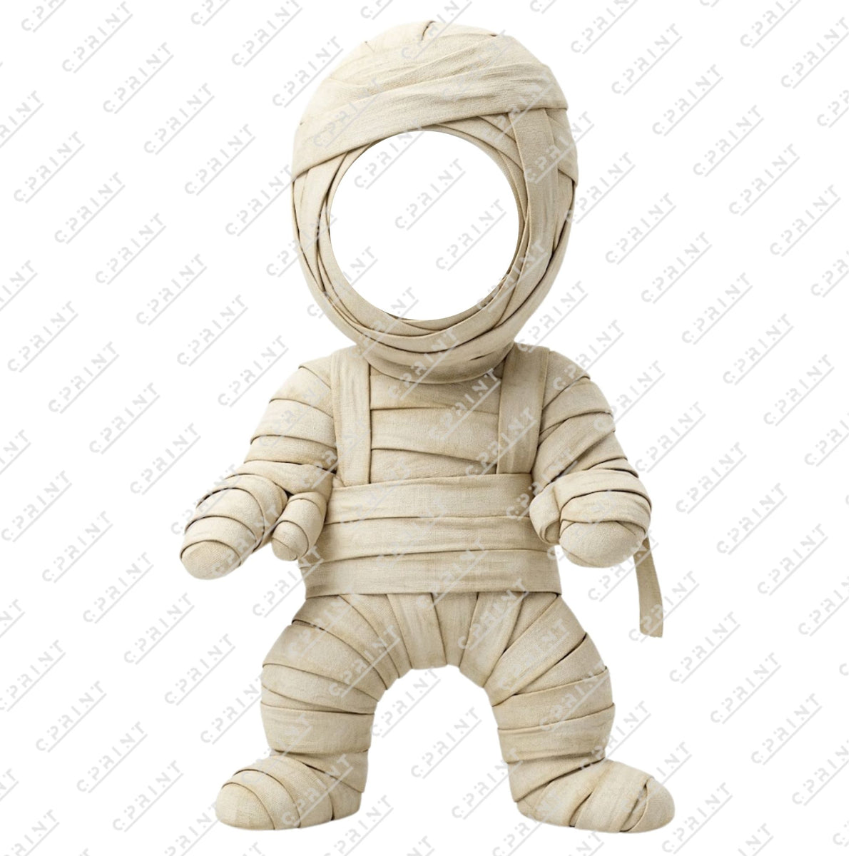 Halloween Kids Photo Stand-in – Custom Spooky Face Cut-Out