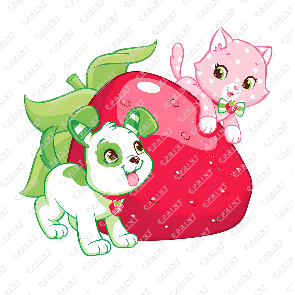 Strawberry Girl Character Standee Cutout