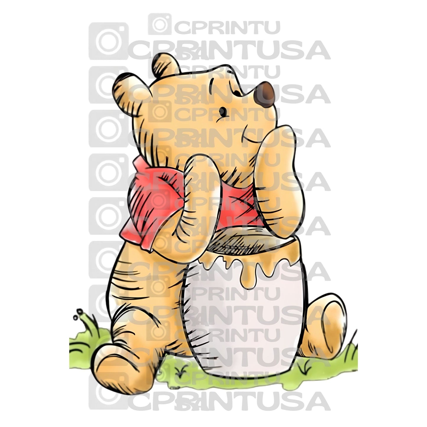 WINNIE POOH IMAGE #7 CUT OUT