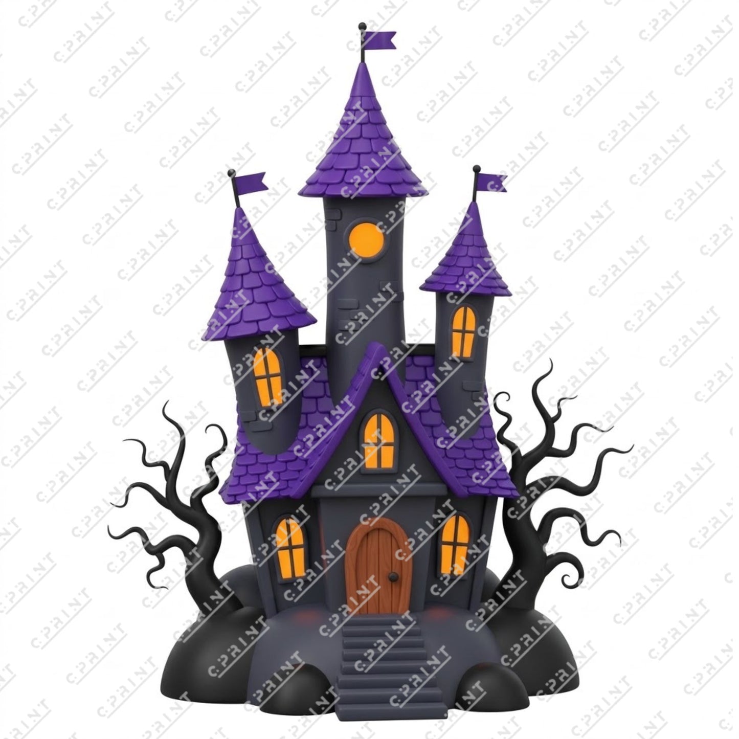 Spooky Halloween Haunted Castle