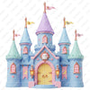 Halloween Castle Backdrop