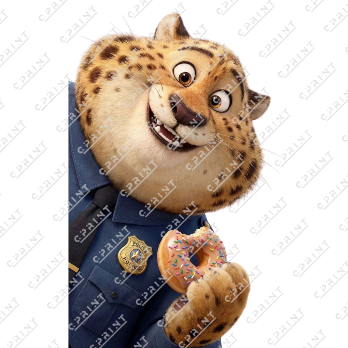 Zootopia Character Cutouts
