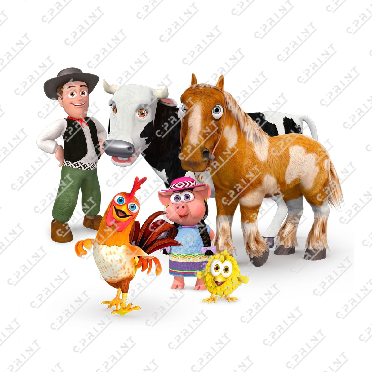 LA GRANJA DE ZENON CUT OUT