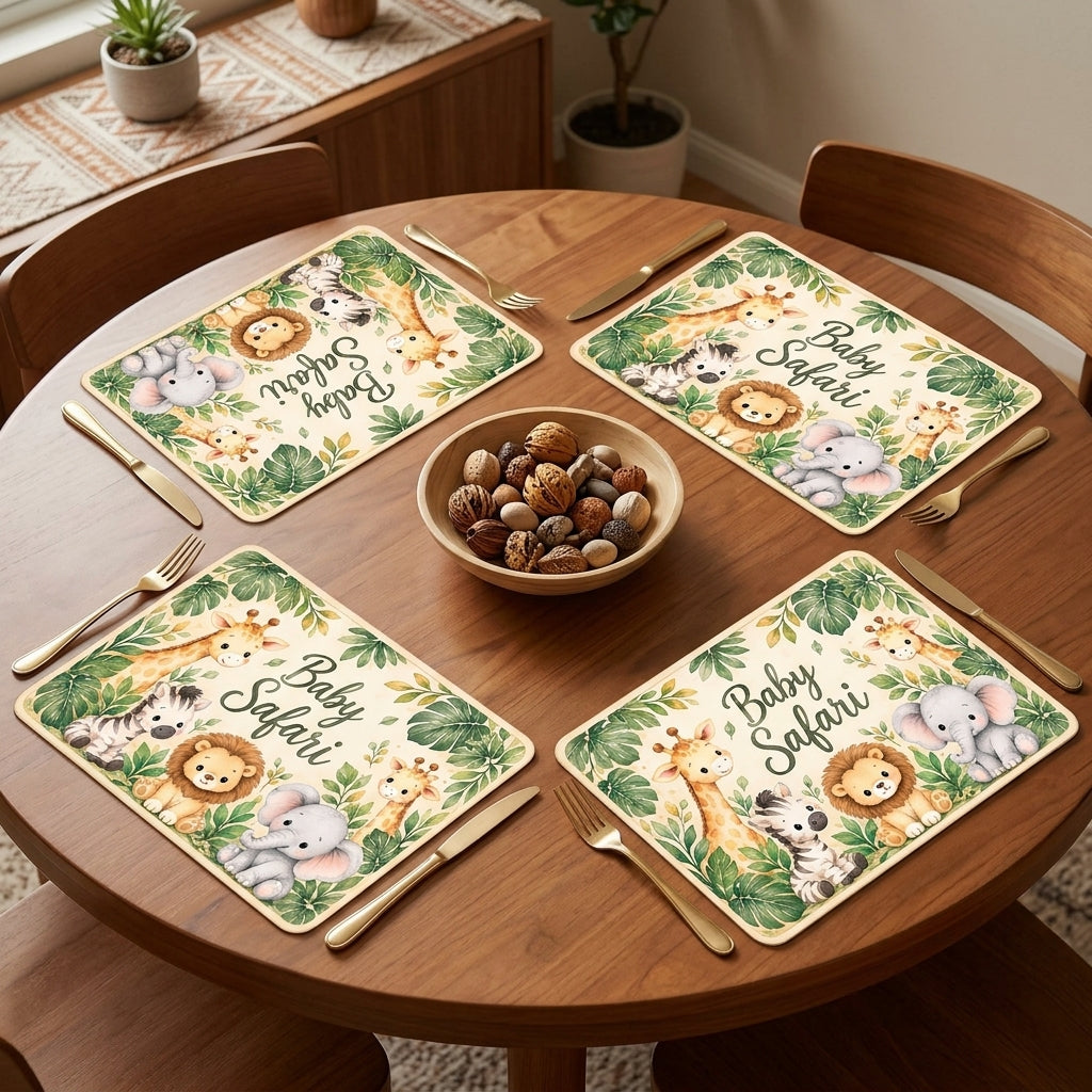 Baby Safari Party Placemats