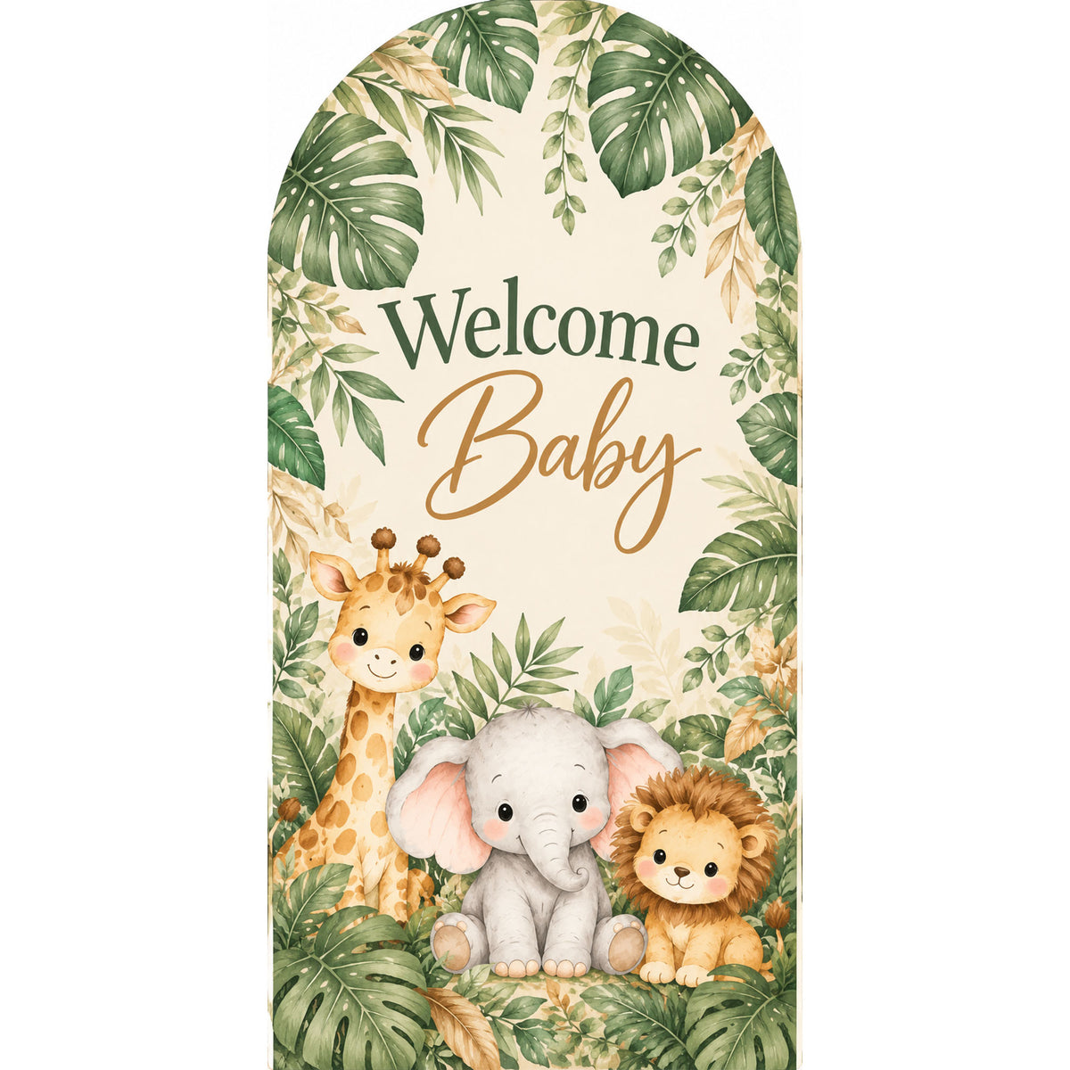 Baby Safari Backdrop
