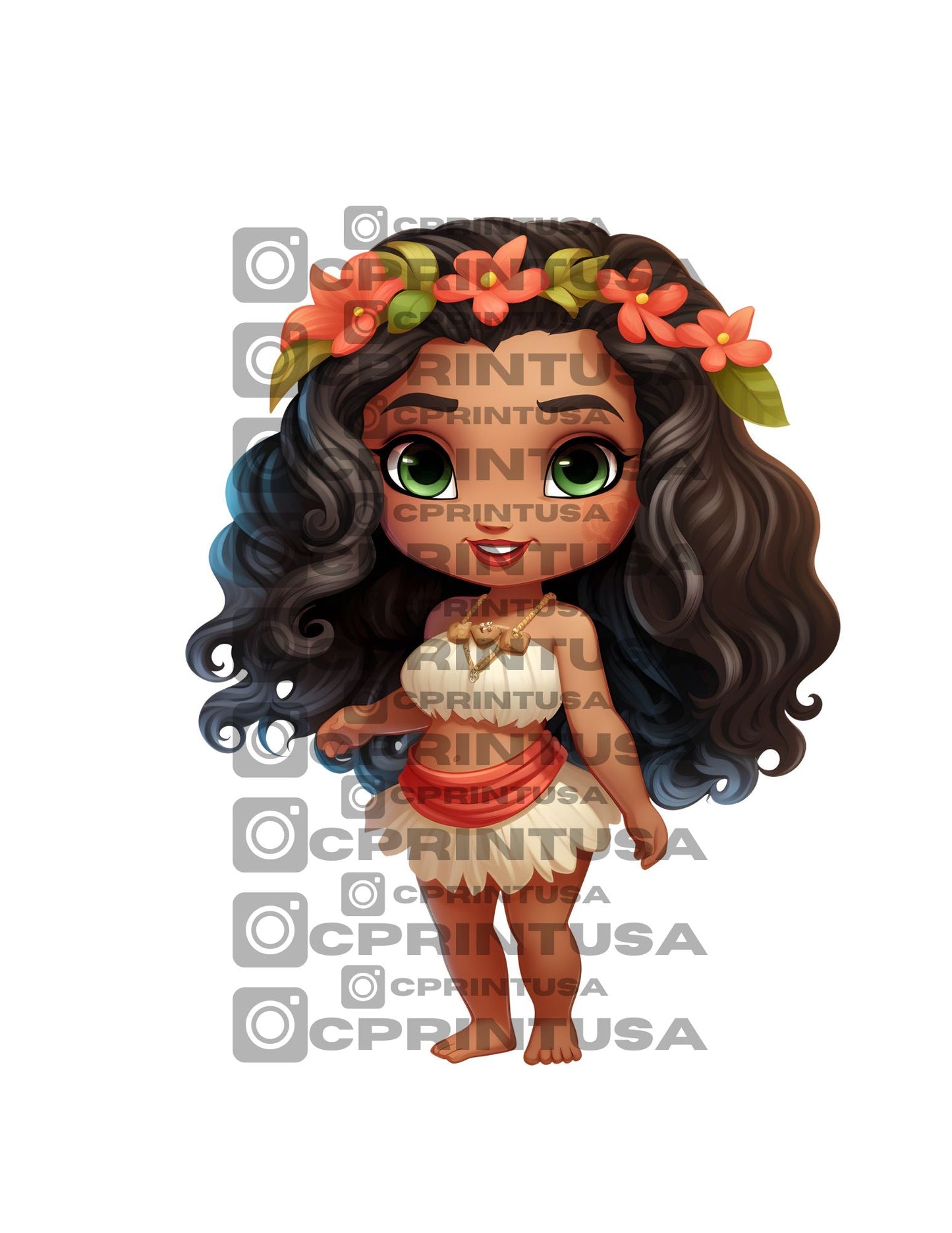 ANIMATED PRINCESS CUT OUT - C Print USA