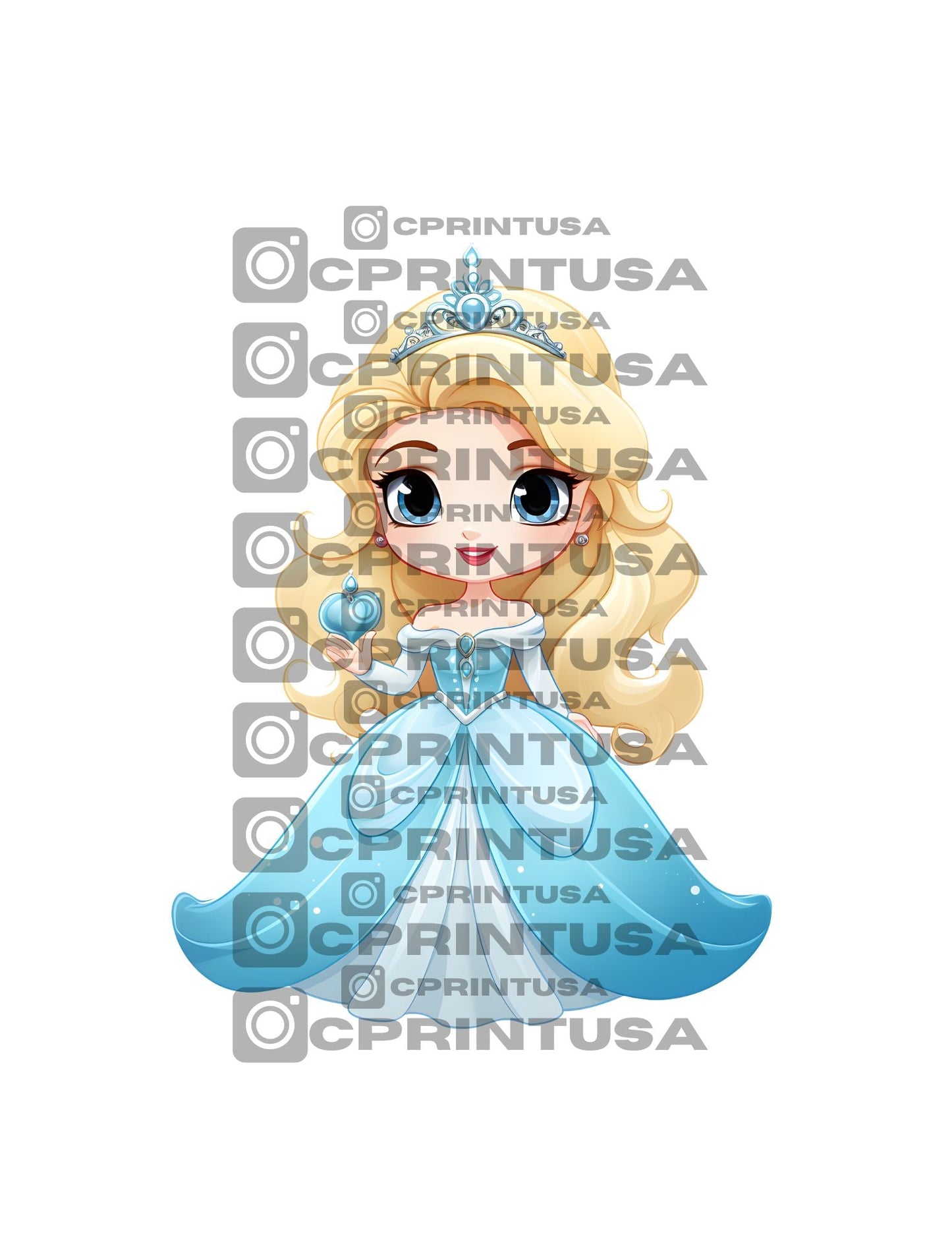 ANIMATED PRINCESS CUT OUT - C Print USA