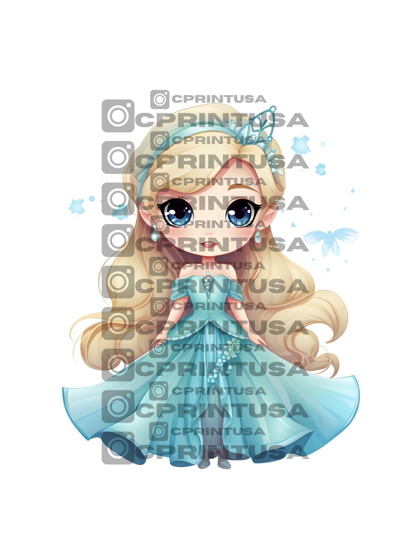 ANIMATED PRINCESS CUT OUT - C Print USA