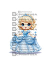 ANIMATED PRINCESS CUT OUT - C Print USA