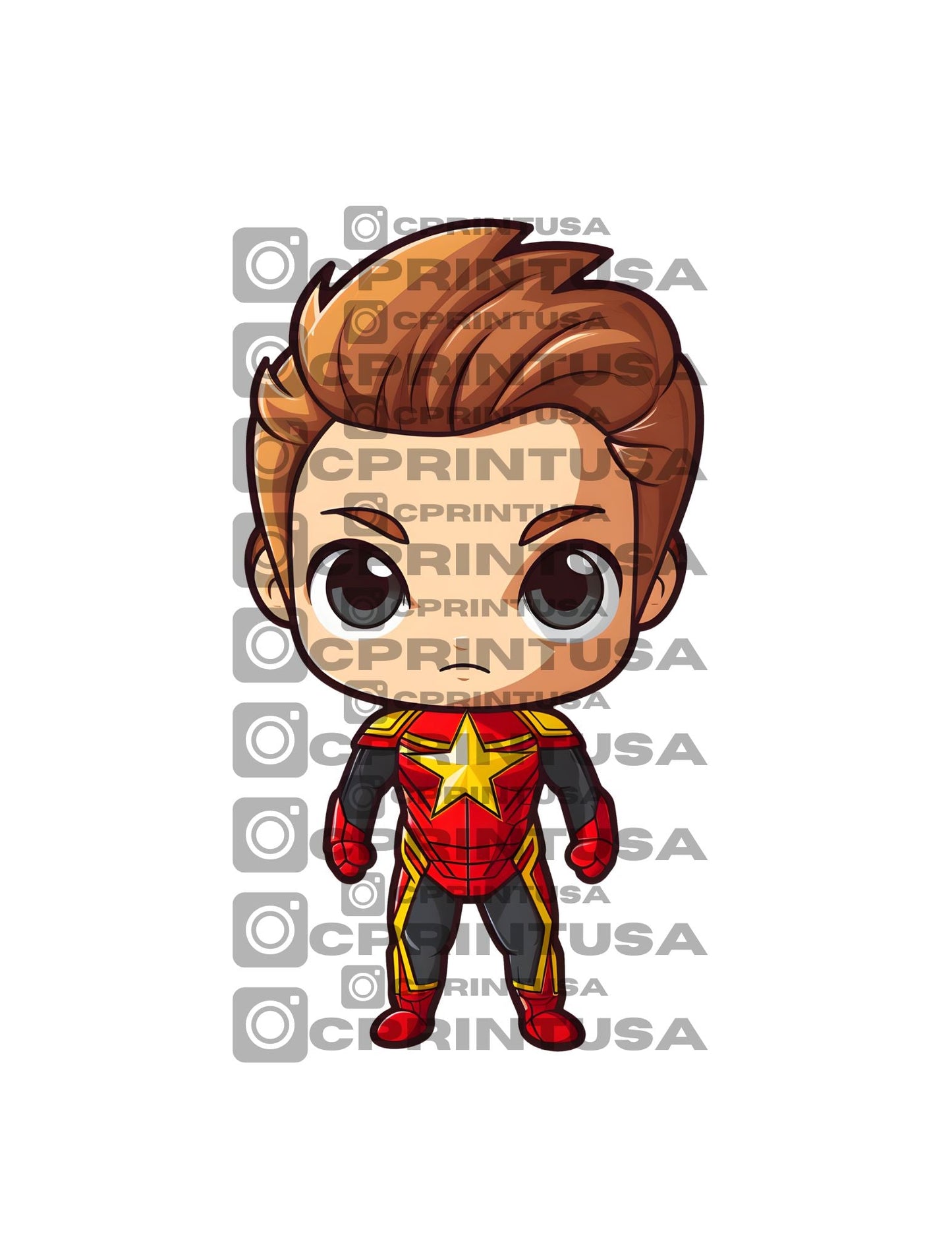 ANIMATED SUPERHEROES CUT OUT - C Print USA