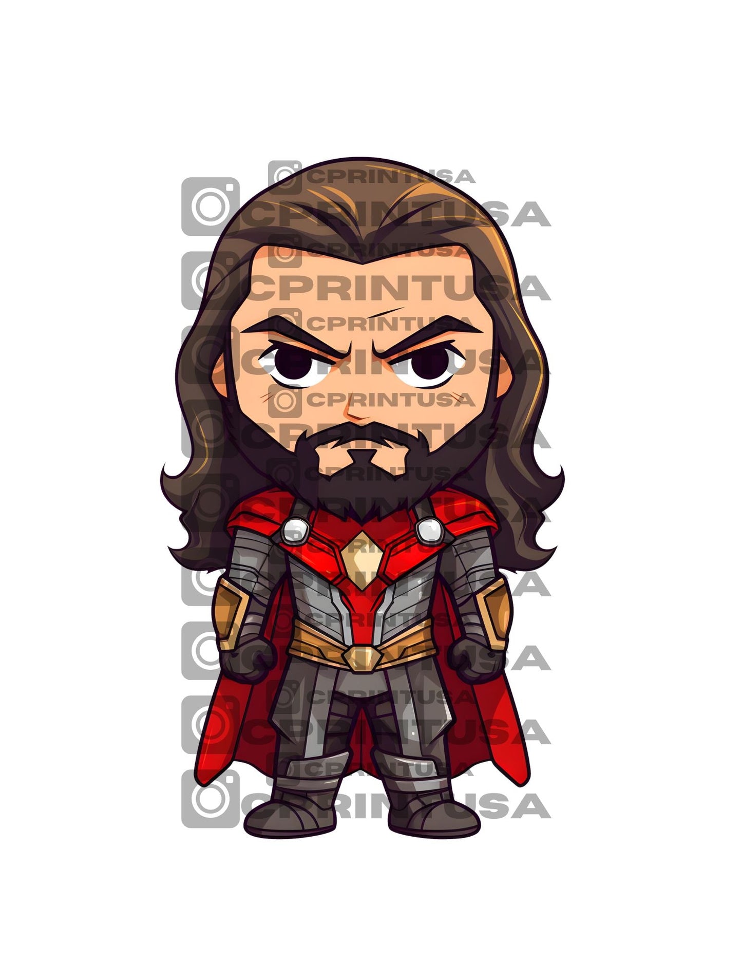 ANIMATED SUPERHEROES CUT OUT - C Print USA