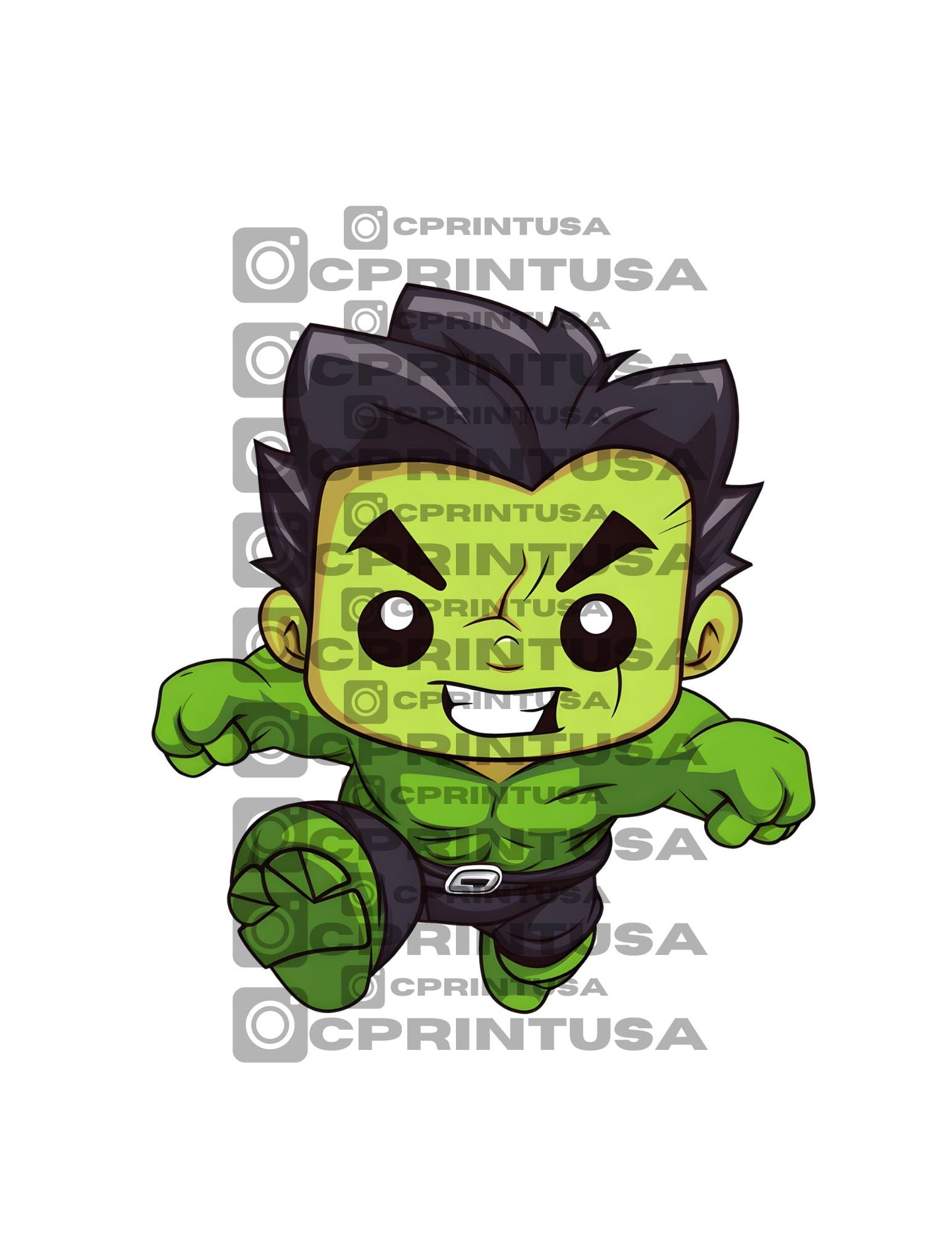 ANIMATED SUPERHEROES CUT OUT - C Print USA