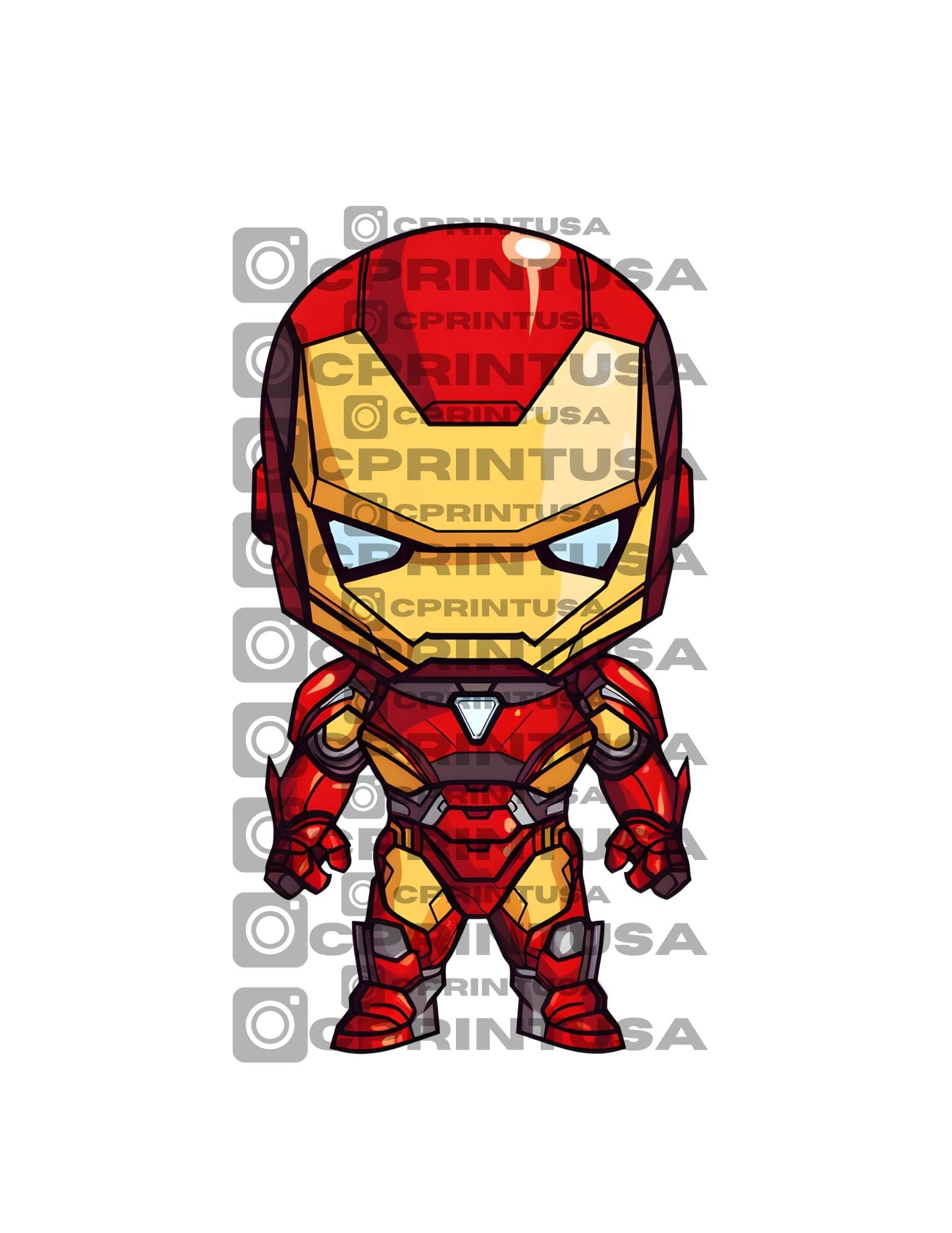 ANIMATED SUPERHEROES CUT OUT - C Print USA
