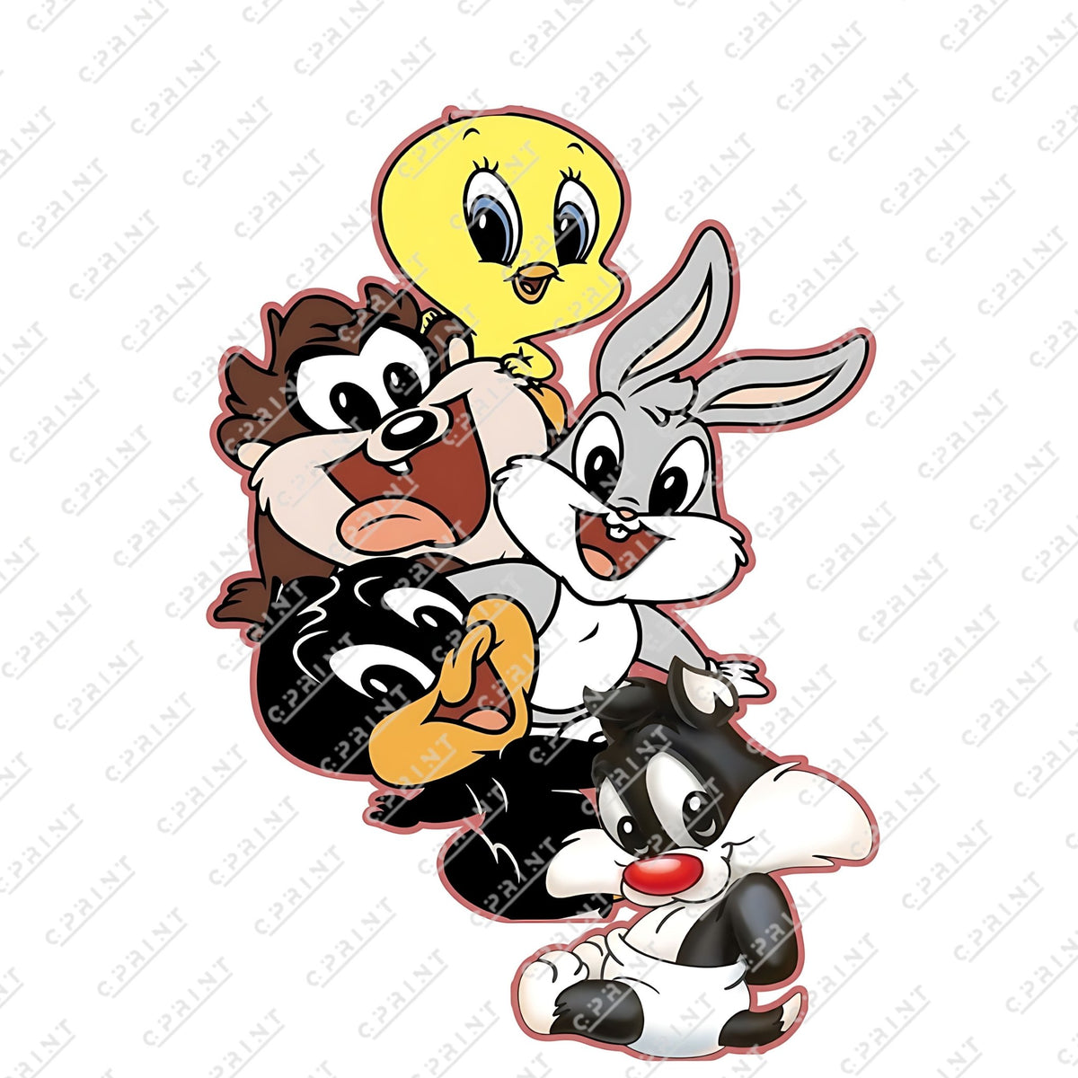 Baby Looney Tunes Character Standee Cutout - C Print USA