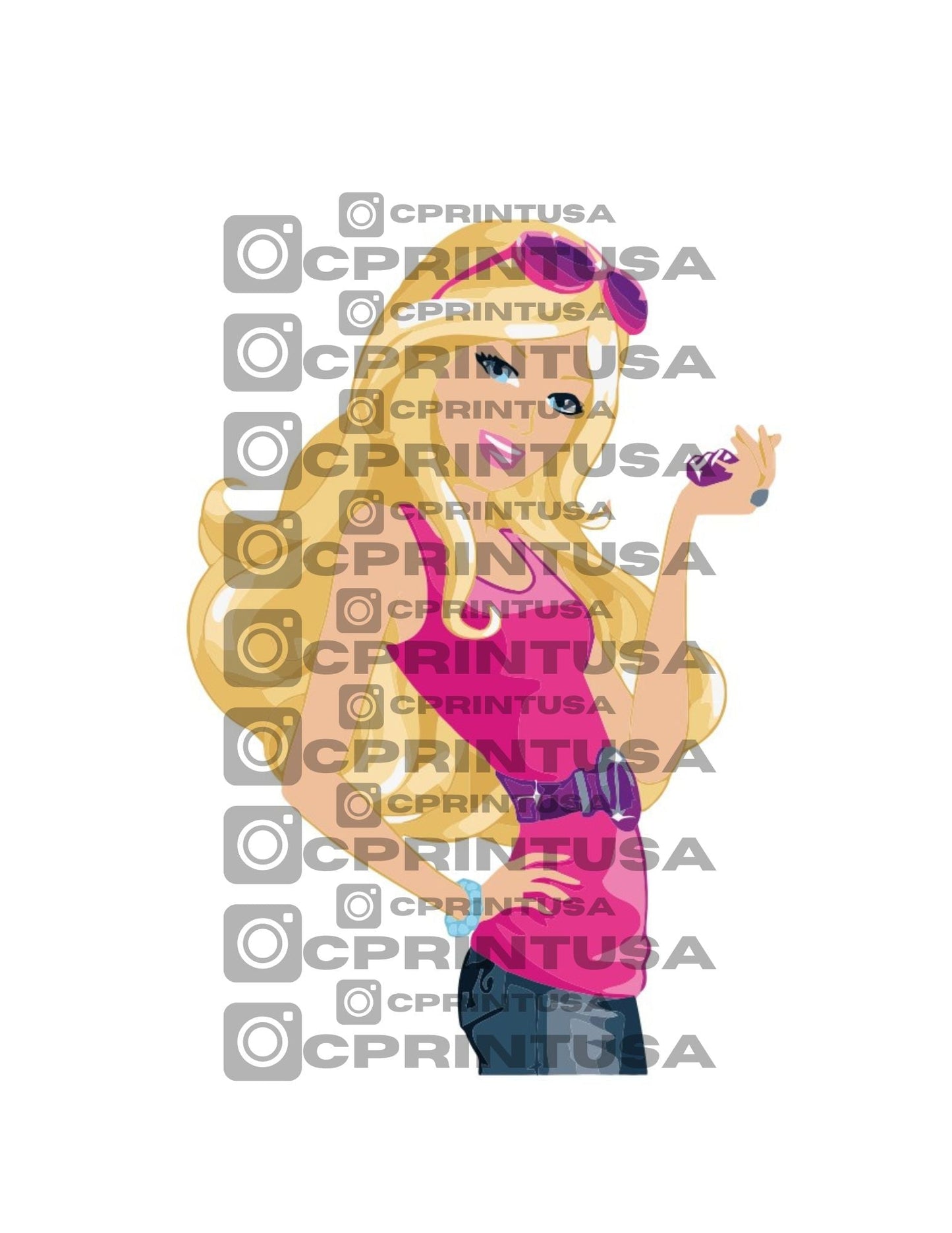 BARBIE CUT OUT - C Print USA
