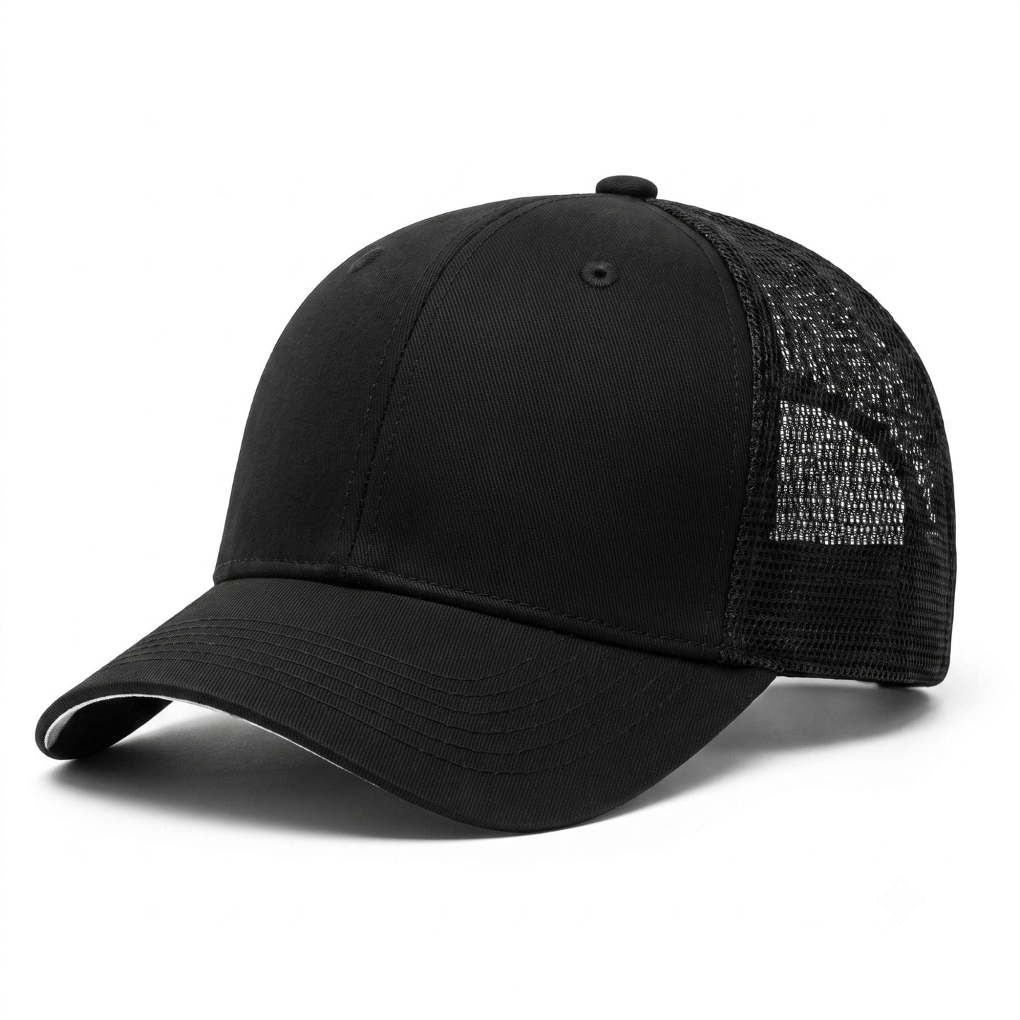 BIG BA656T Premium Trucker Cap- Black - C Print USA