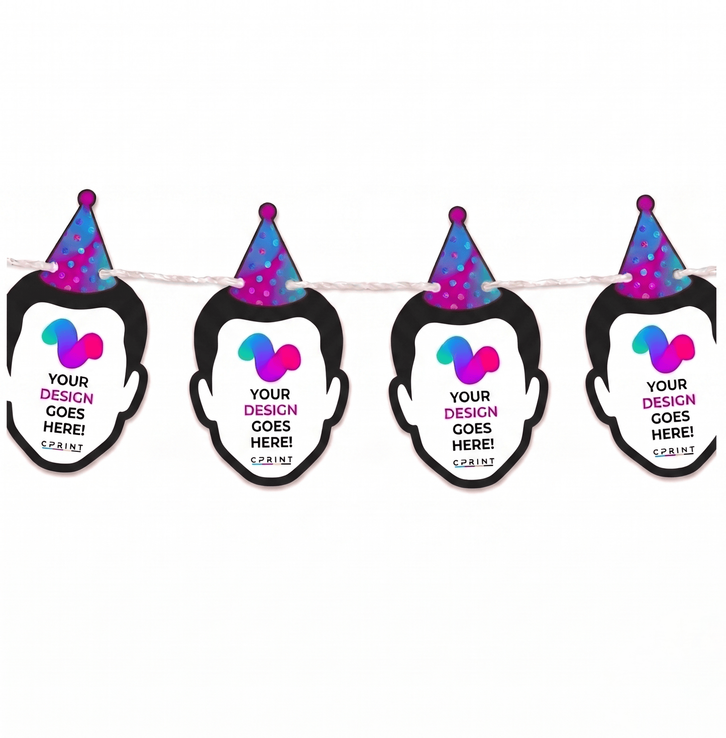 Big Head Garland - C Print USA