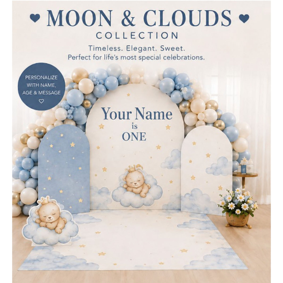 Moon & Clouds Bundle # 4