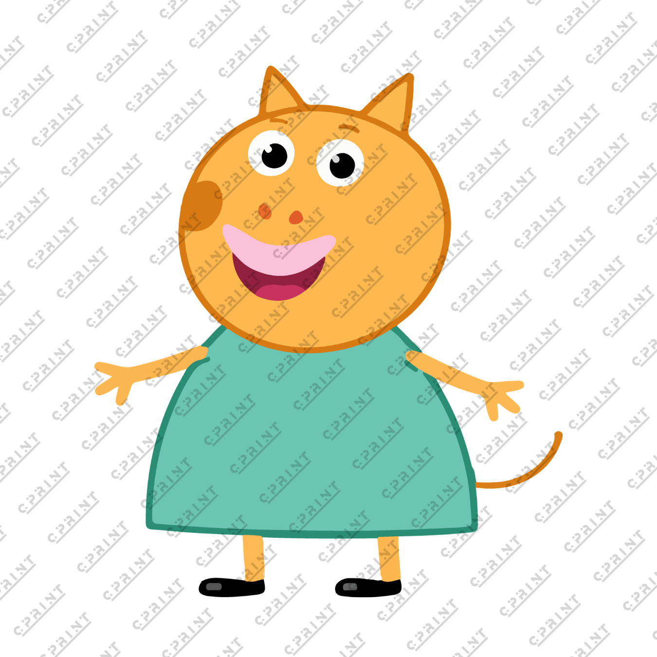 Candy Cat Characters - C Print USA