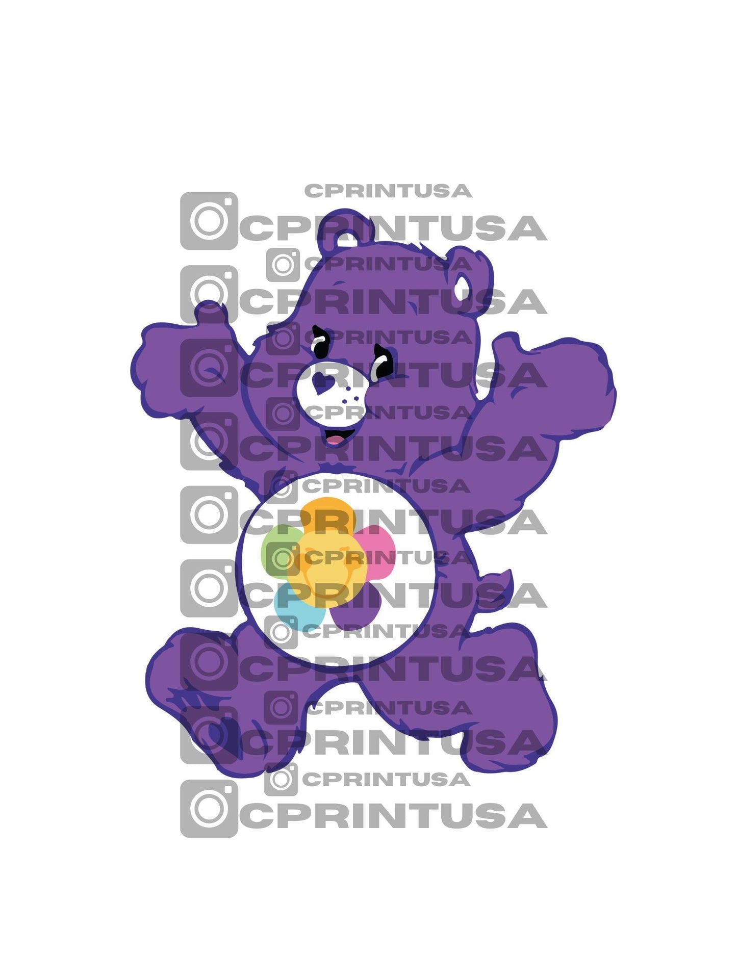 CARE BEARS CUT OUT - C Print USA