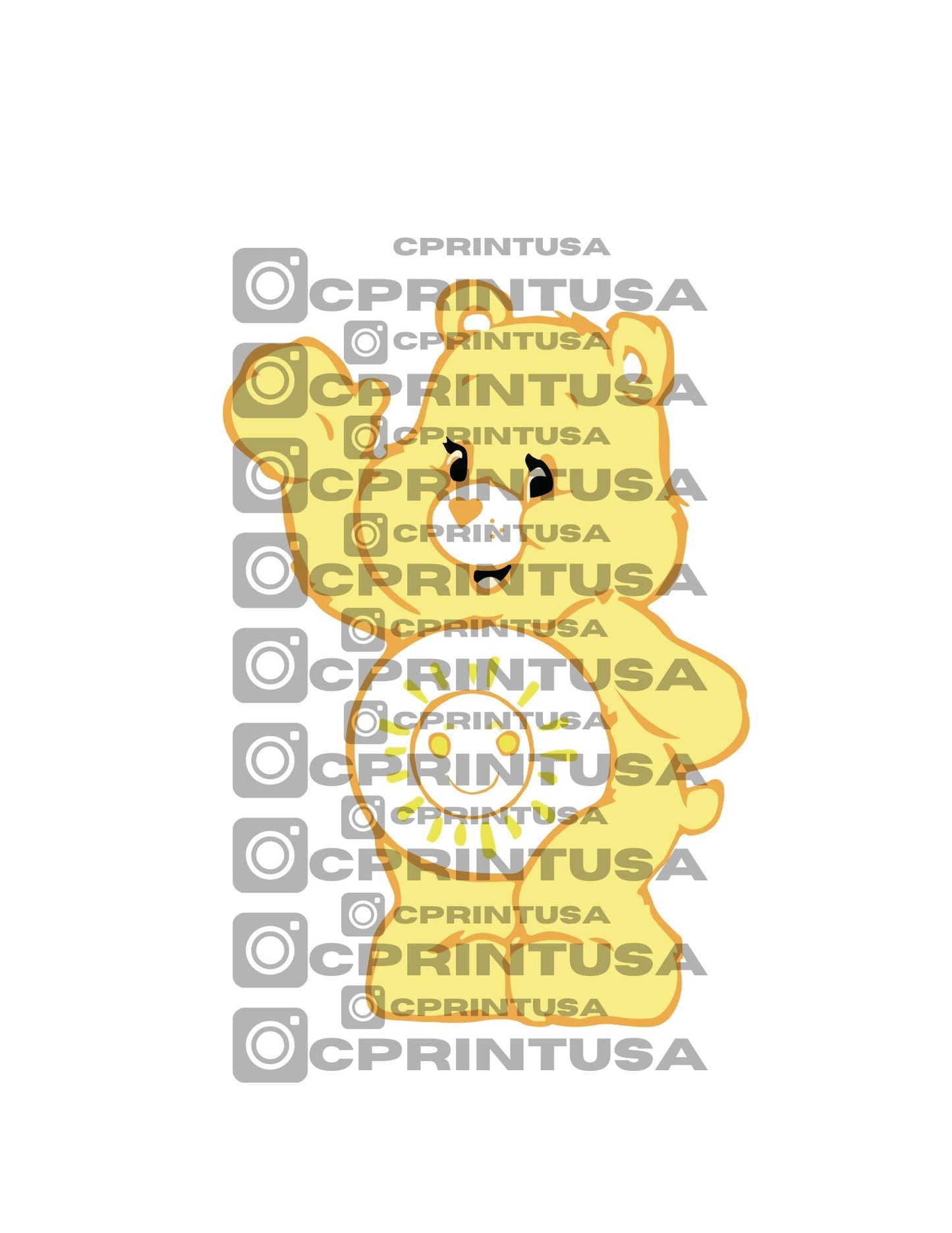CARE BEARS CUT OUT - C Print USA