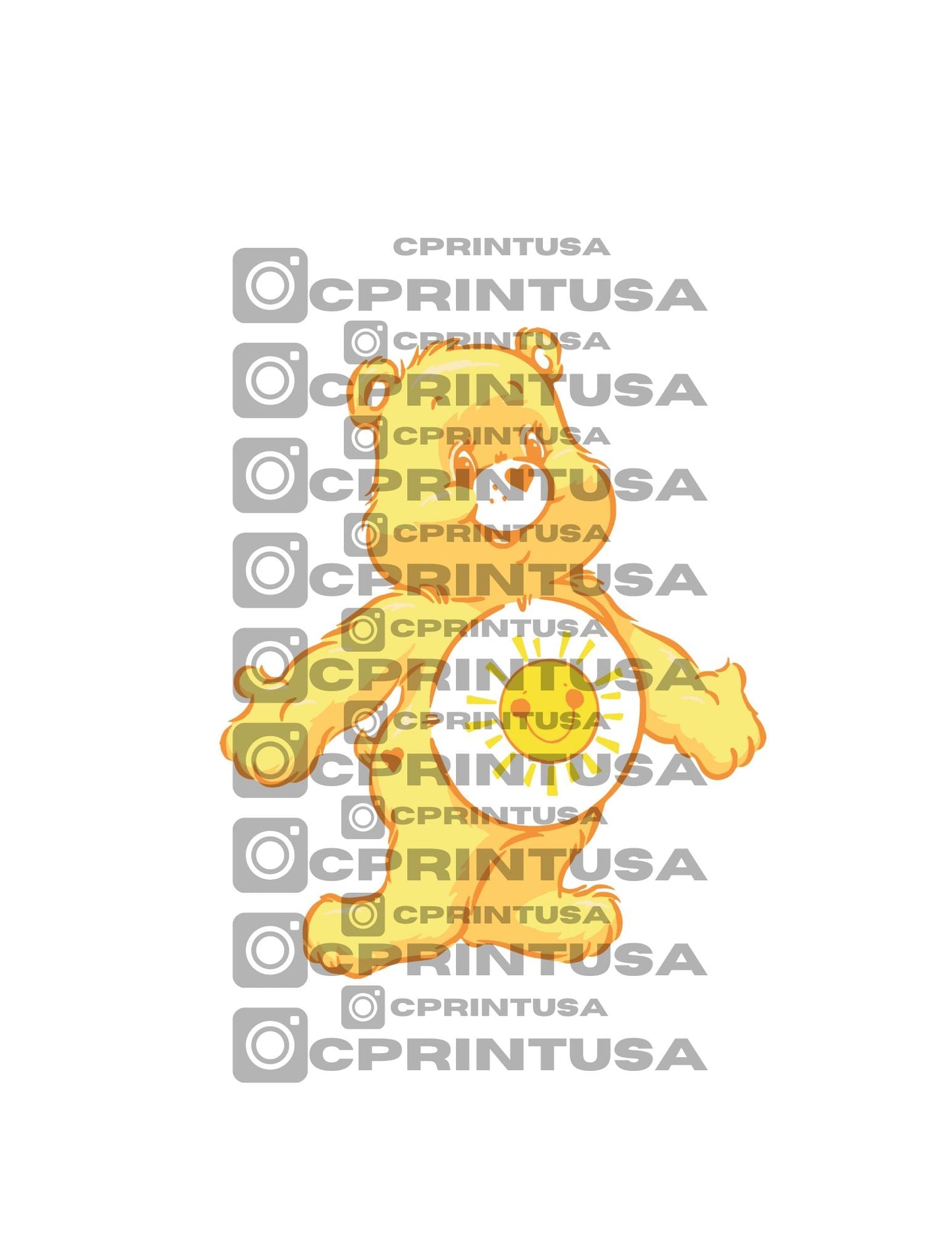 CARE BEARS CUT OUT - C Print USA