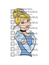 CINDERELLA CUT OUT - C Print USA