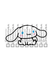 CINNAMOROLL CUT OUT - C Print USA
