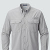 Columbia Fishing Shirt - Cool Grey- embroidery - C Print USA