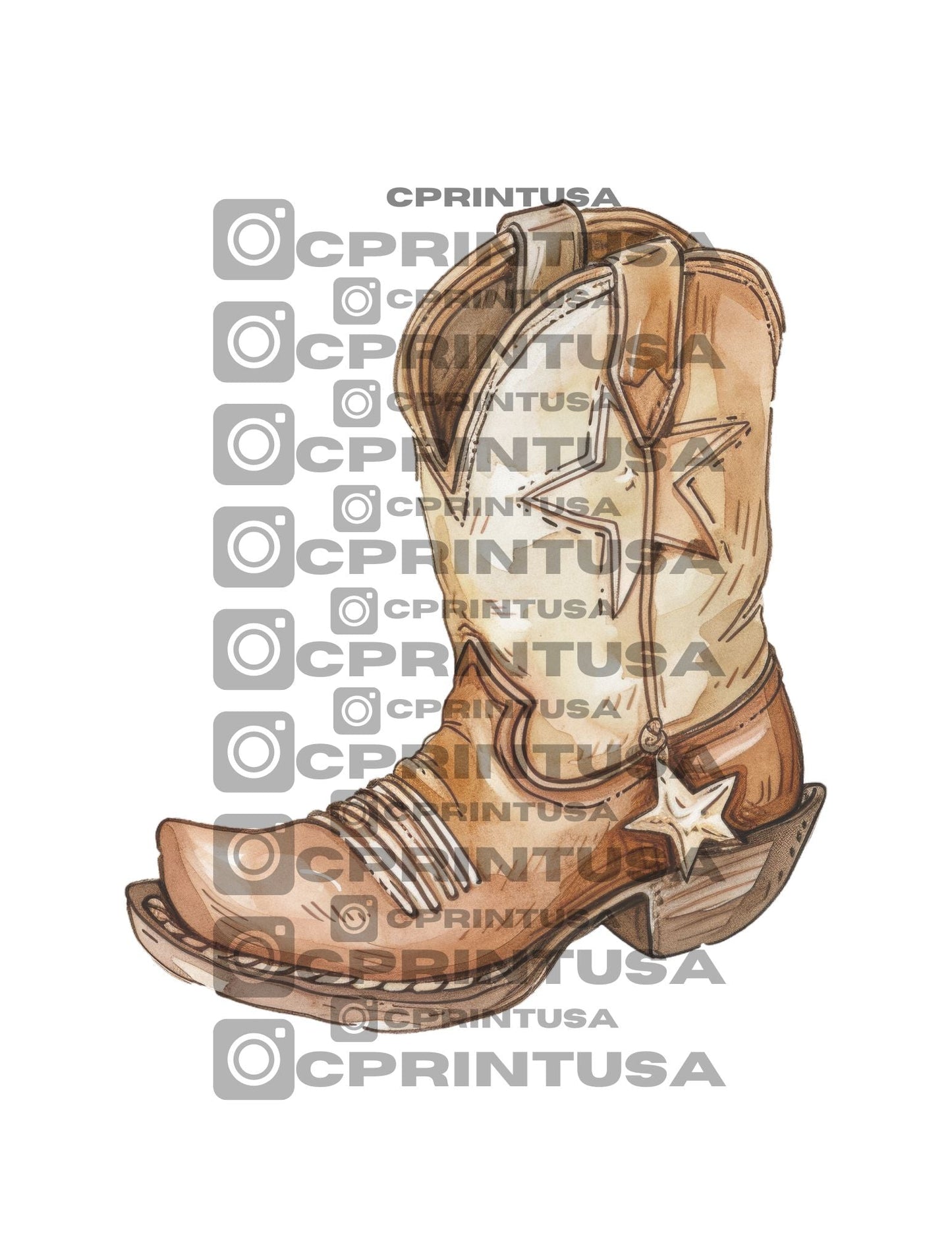 COWBOY CUT OUT - C Print USA