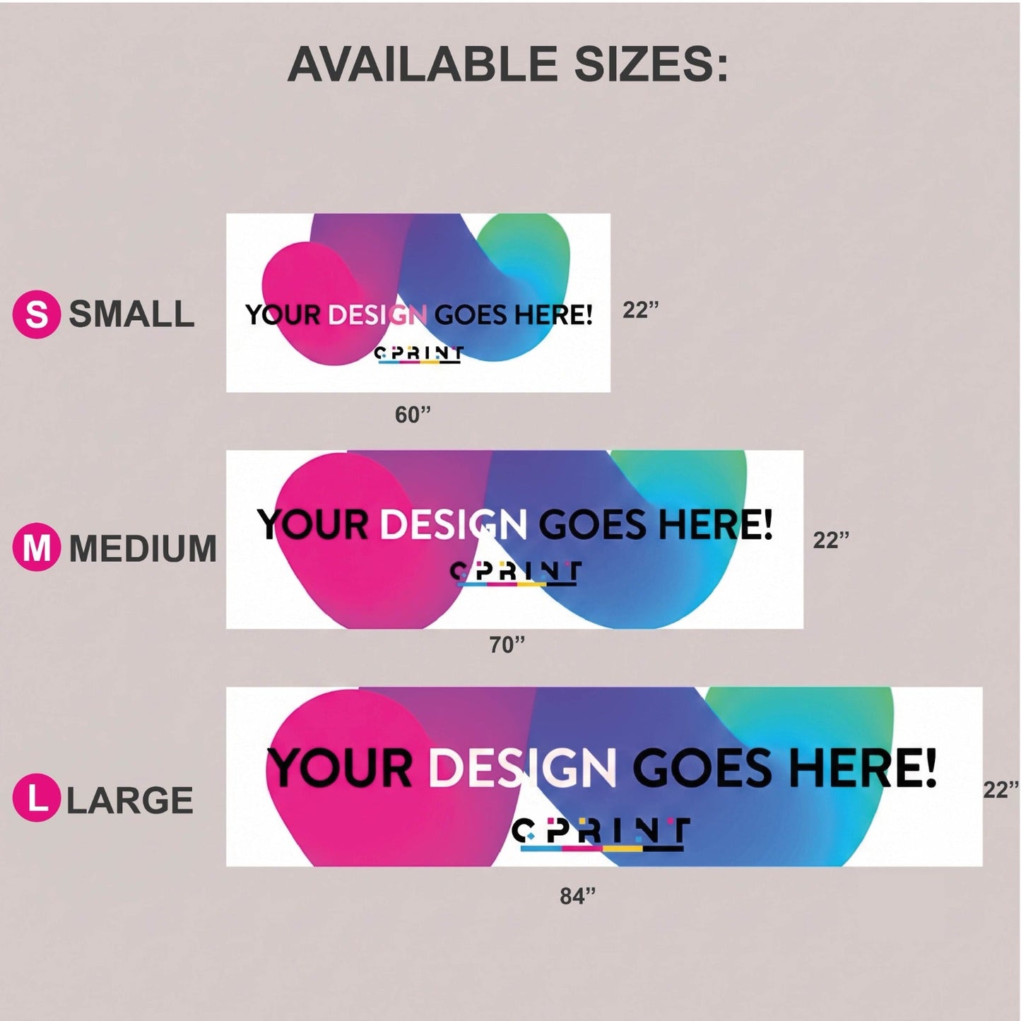 Custom Event Table Runner - C Print USA