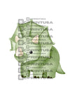 CUTE DINOSAUR CUT OUT - C Print USA