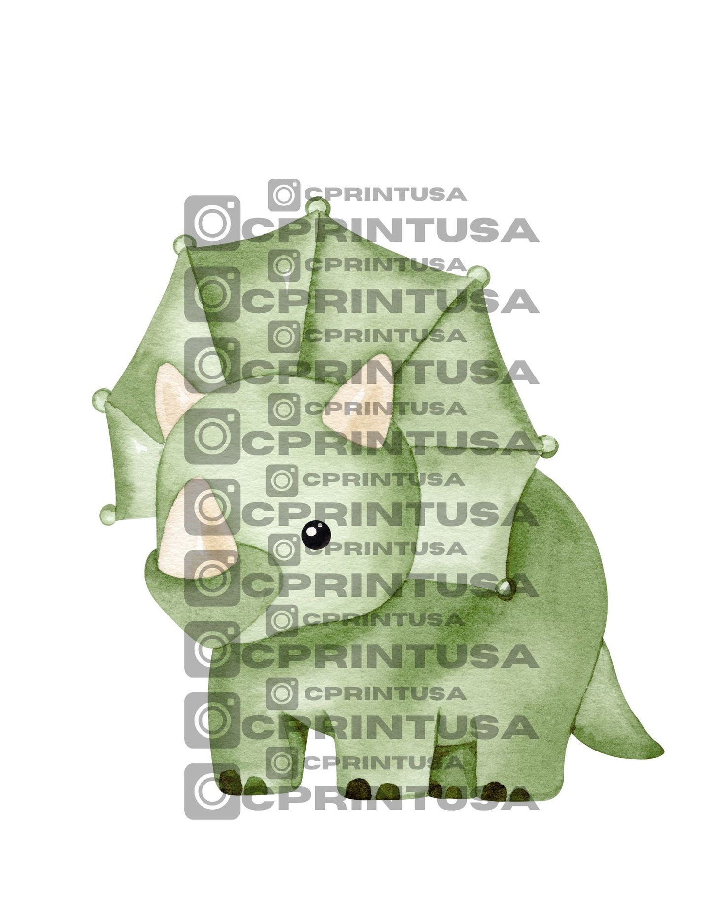 CUTE DINOSAUR CUT OUT - C Print USA