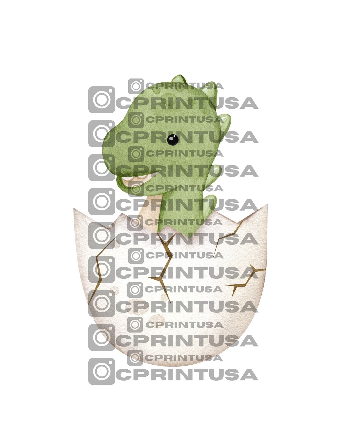 CUTE DINOSAUR CUT OUT - C Print USA