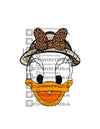 DAISY DUCK SAFARI CUT OUT - C Print USA