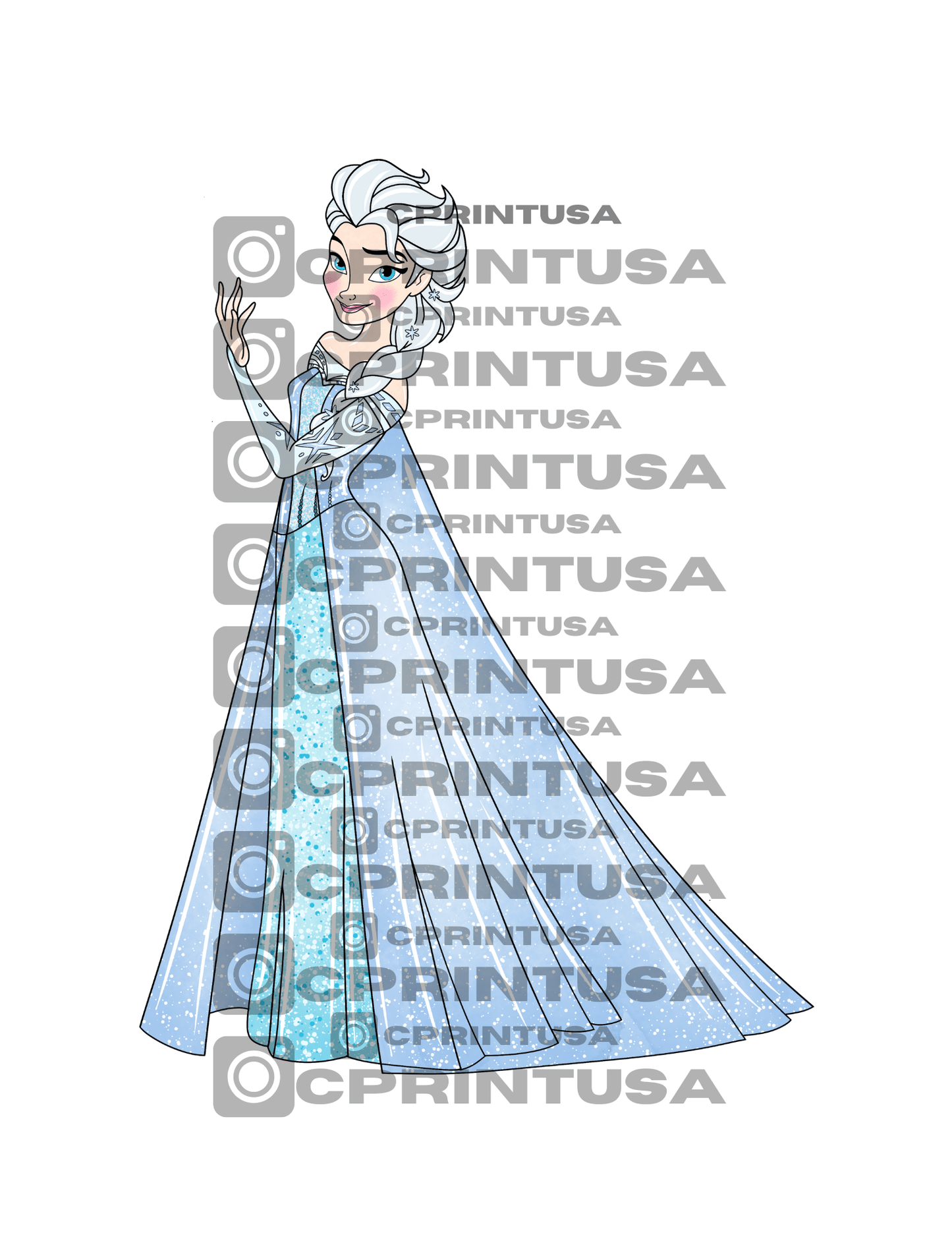 FROZEN CUT OUT - C Print USA