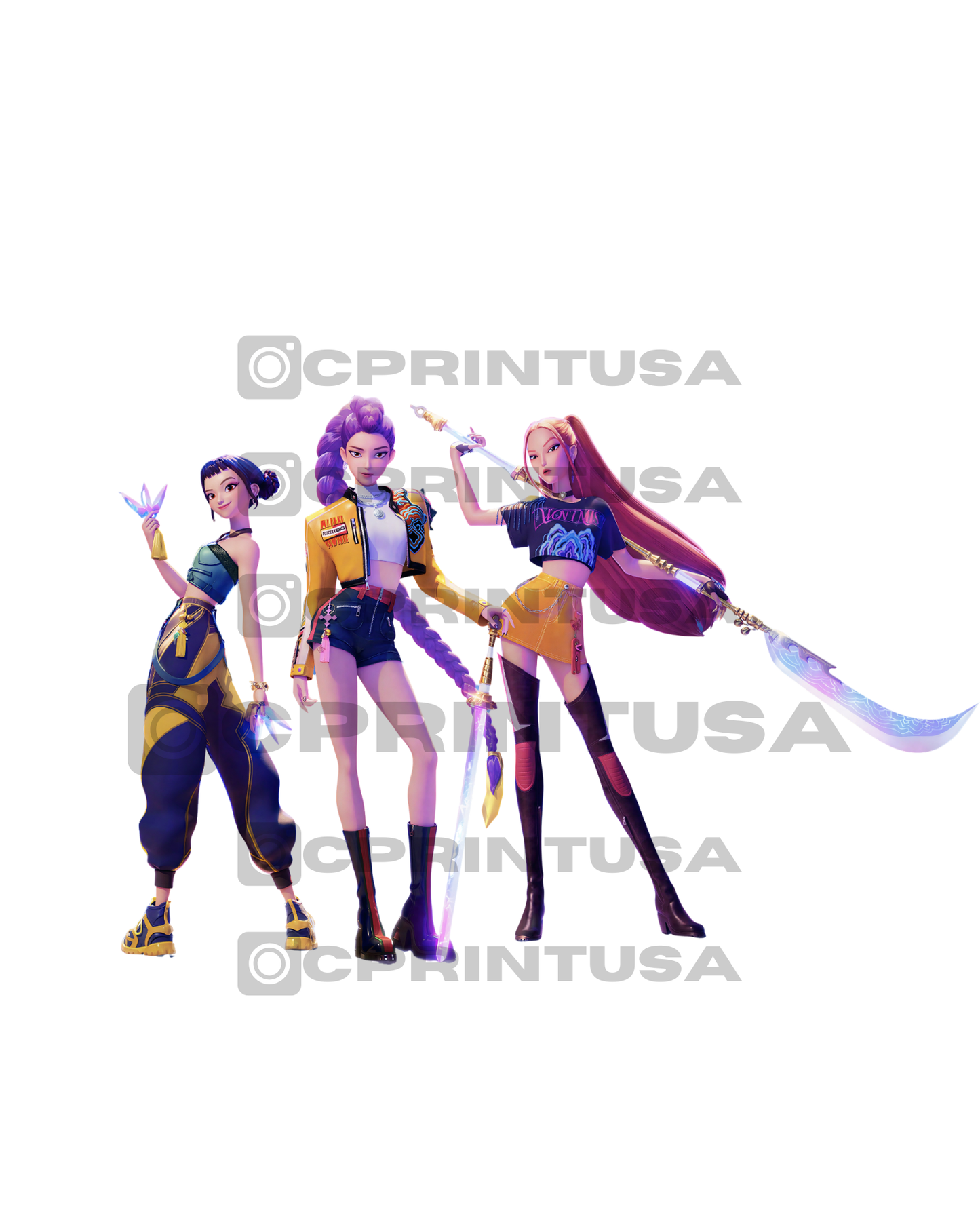 K - POP CUT OUT - C Print USA