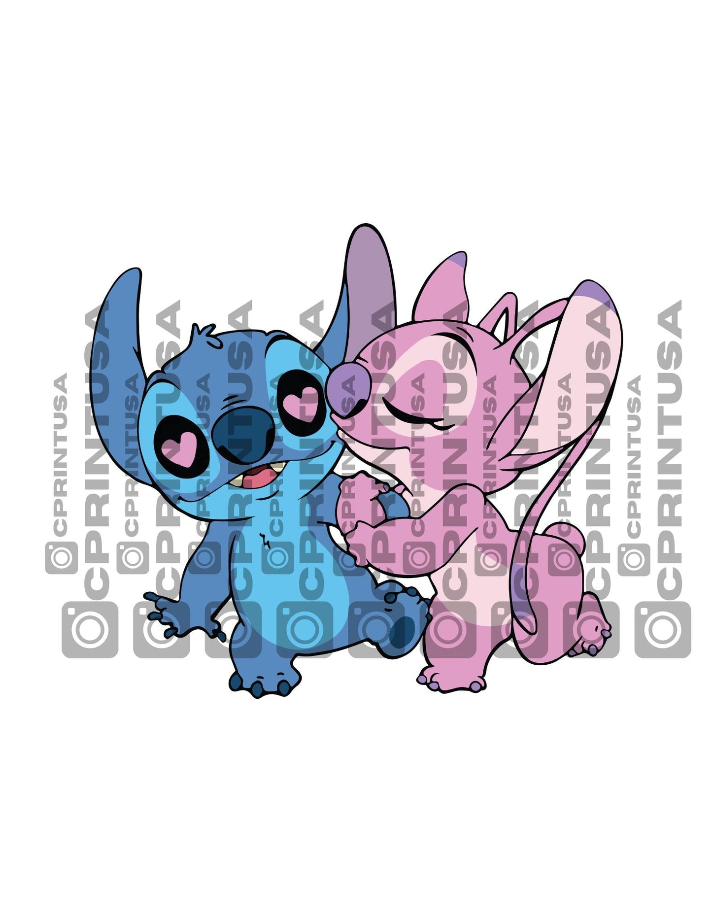 LILO AND STITCH CUT OUT - C Print USA