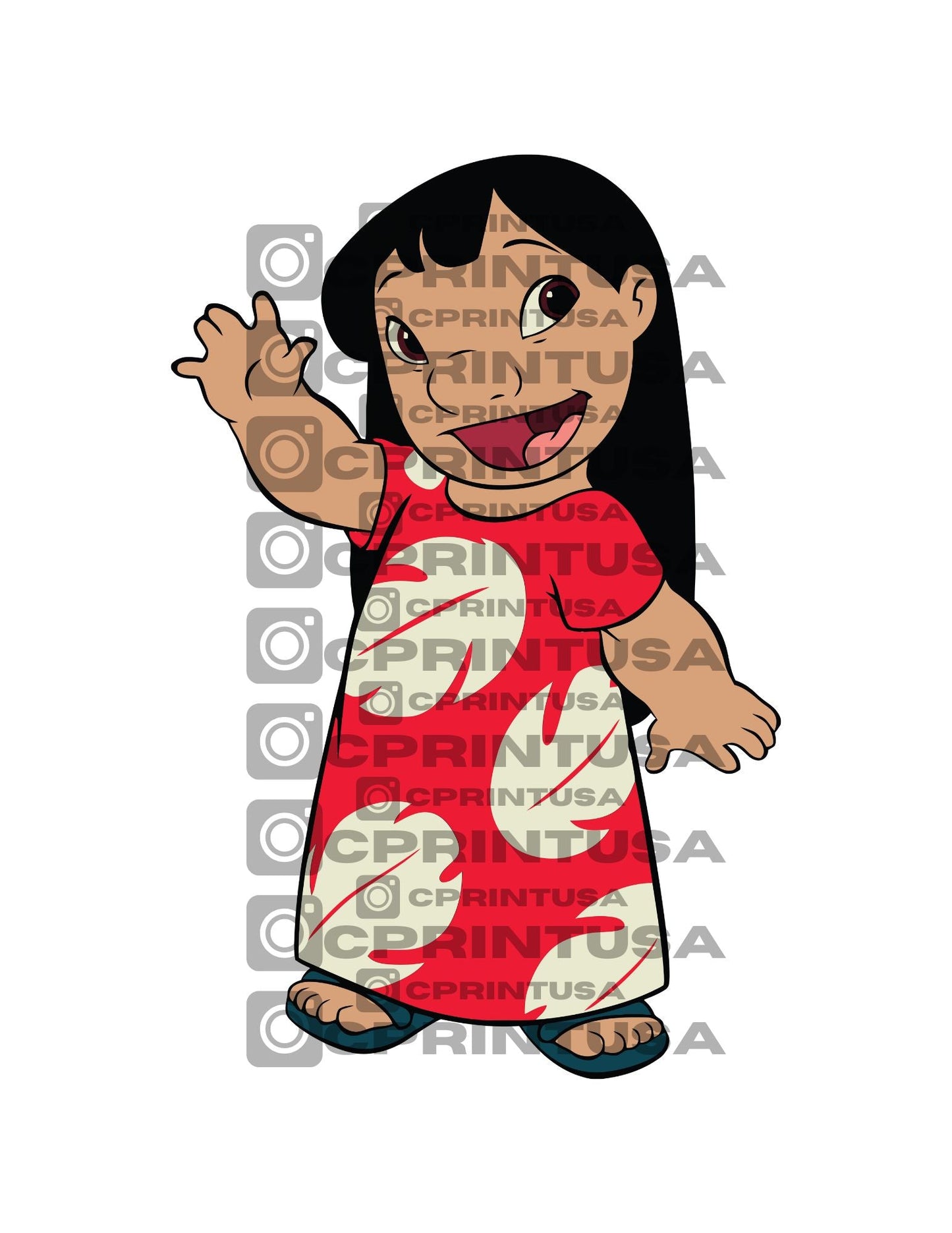 LILO AND STITCH CUT OUT - C Print USA