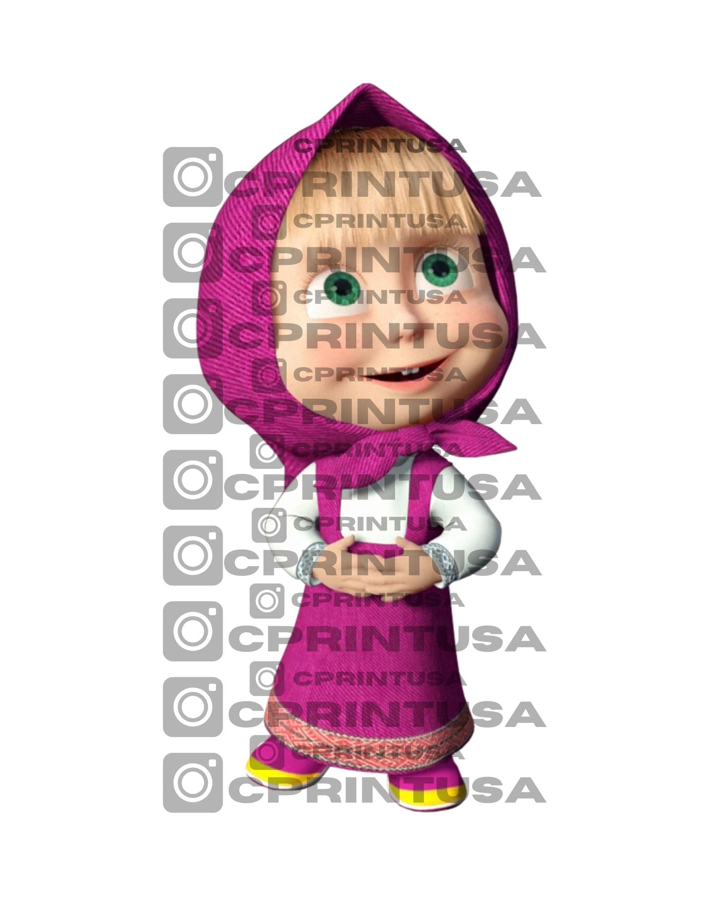 MASHA AND THE BEAR CUT OUT - C Print USA
