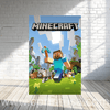 Minecraft Backdrop Theme - C Print USA