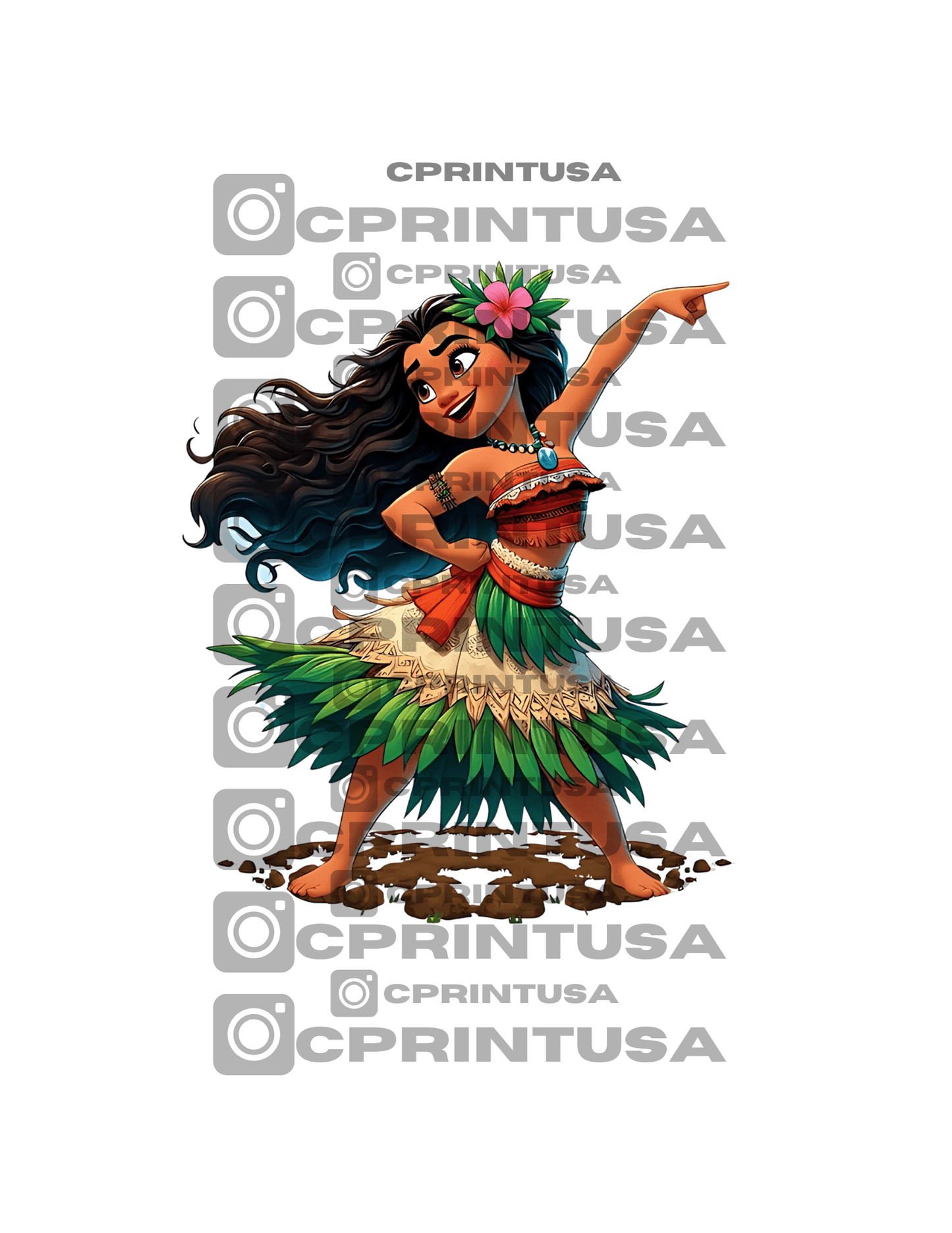 MOANA CUT OUT - C Print USA