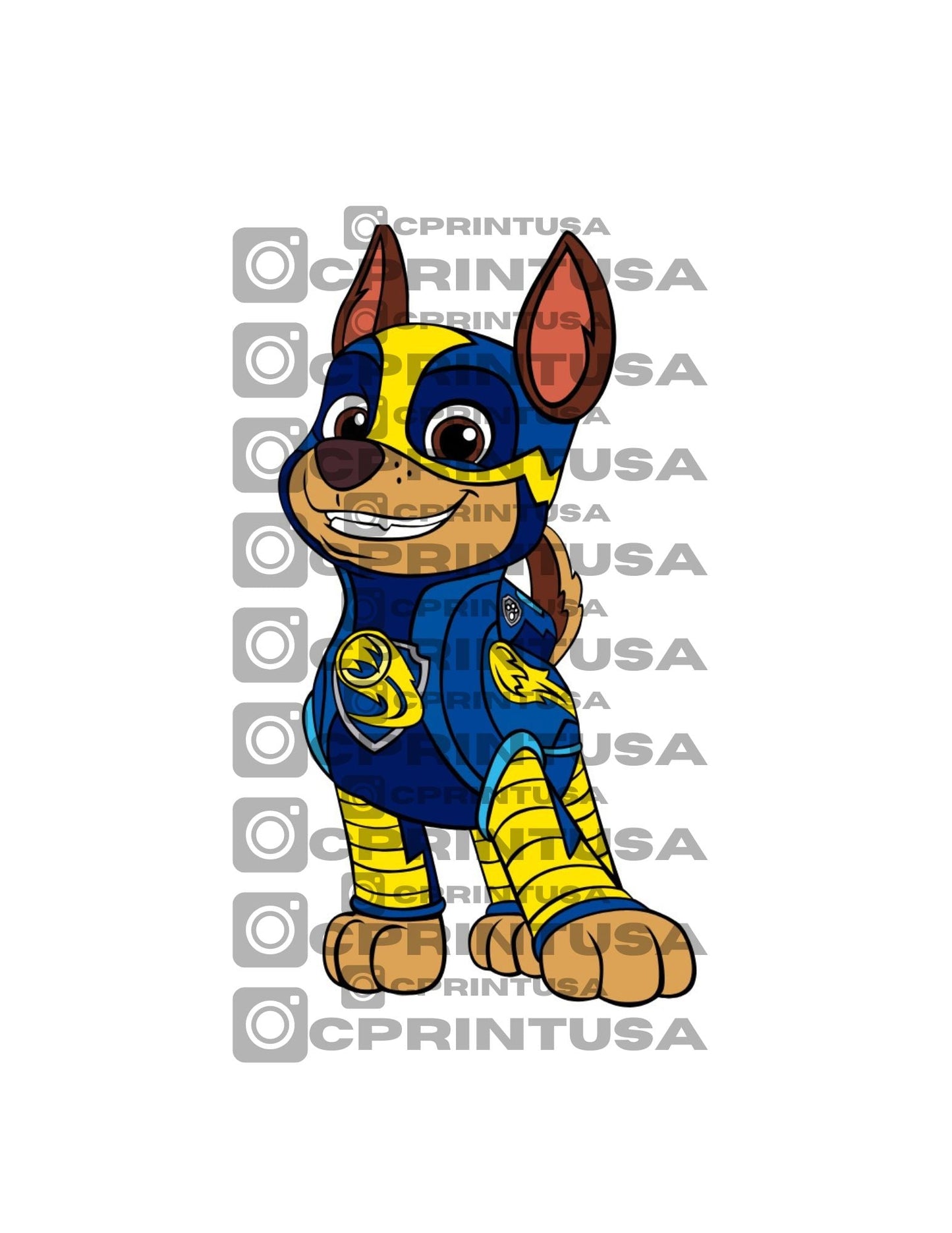 PAW PATROL CHASE 3 CUT OUT - C Print USA