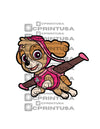 PAW PATROL SKYE 4 CUT OUT - C Print USA