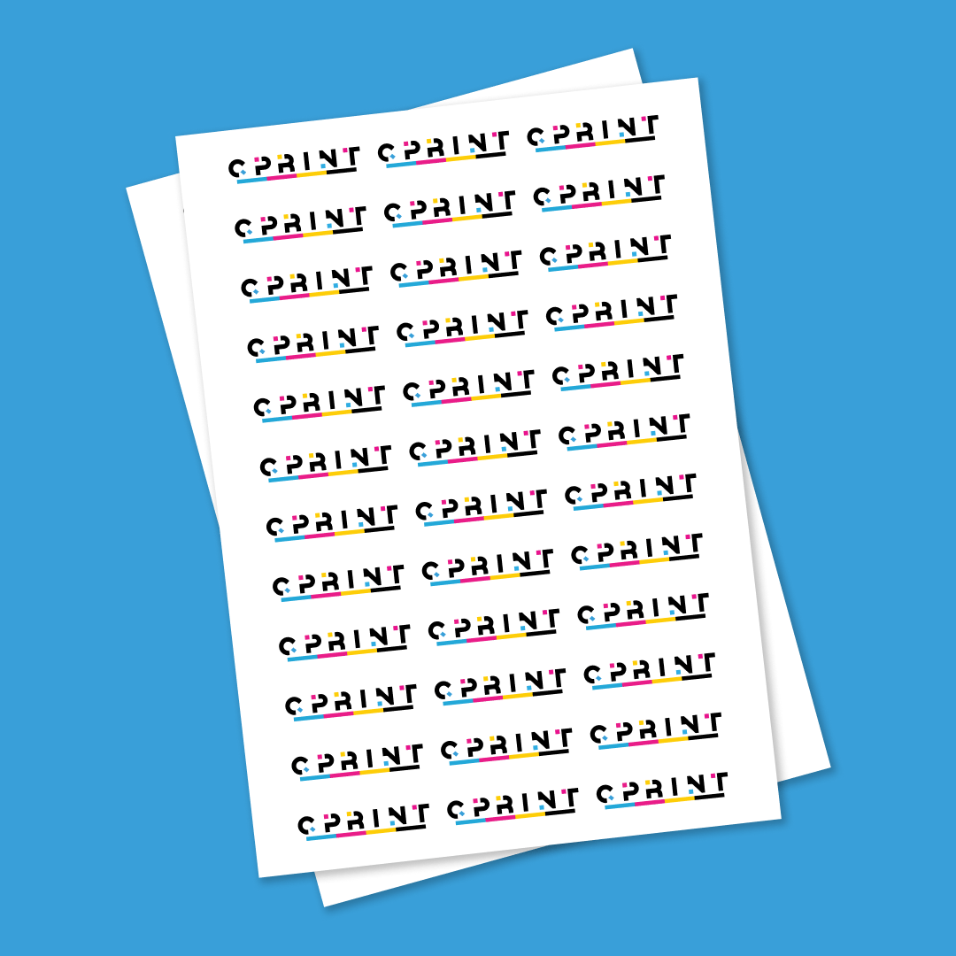 Personalized School Name Labels - C Print USA