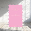 Pink Shape Backdrop by theme - C Print USA