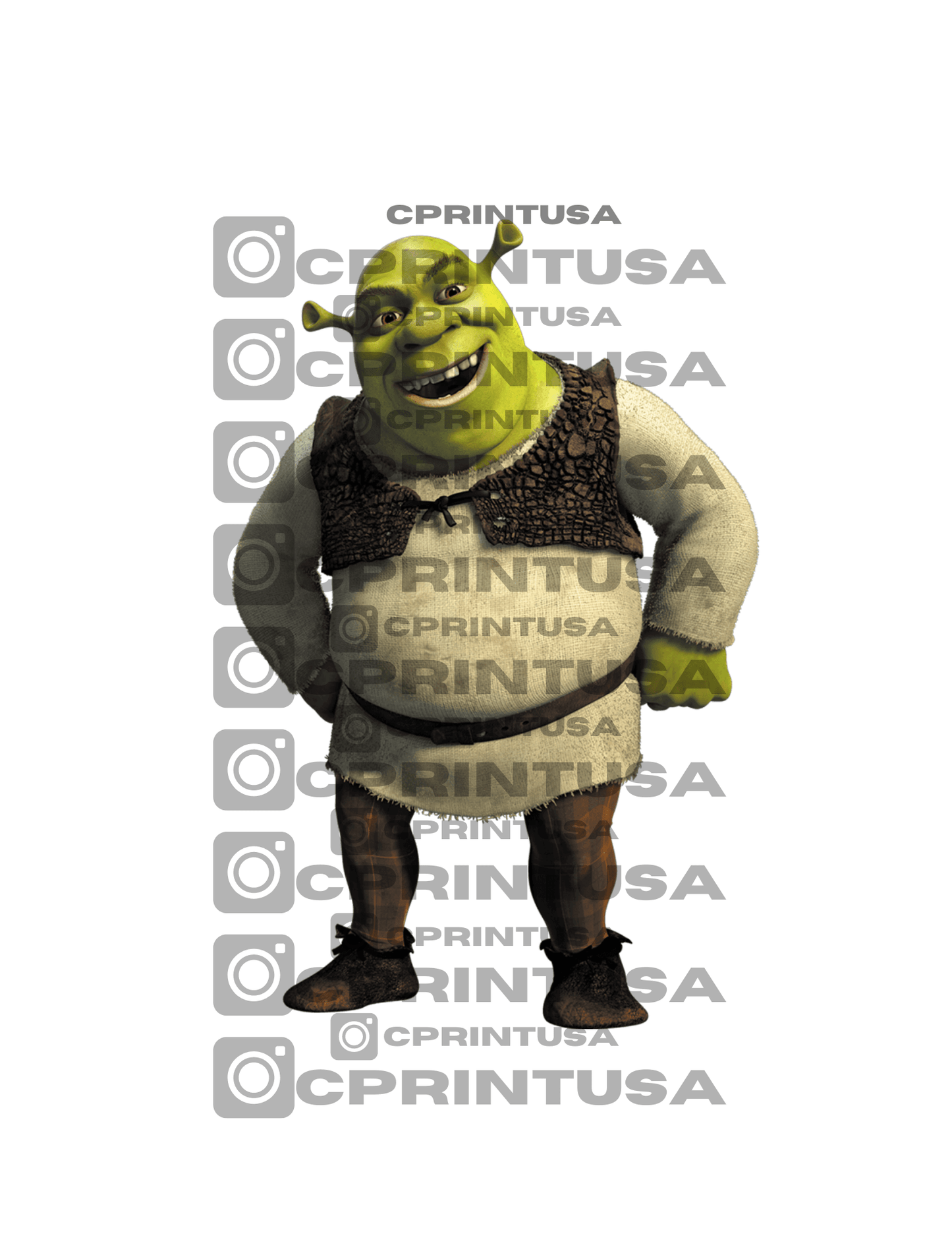 SHREK CUT OUT - C Print USA